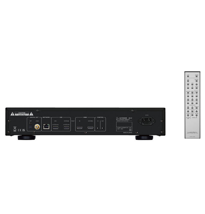 Luxman - NT-07B Network Transport / Streamer, 100th. Anniversary Limited Centennial Edition in Black