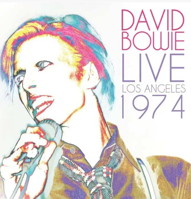 David Bowie - LIVE Los Angeles 1974, Limited Edition 180 Gram White Vinyl