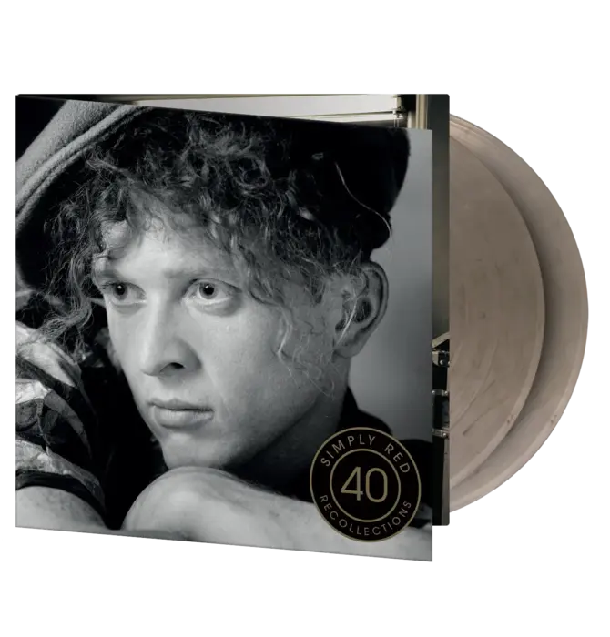 Simply Red - Recollections, Limited Edition Crystal Clear & Black Marbled 180 Gram Audiophile Grade Vinyl