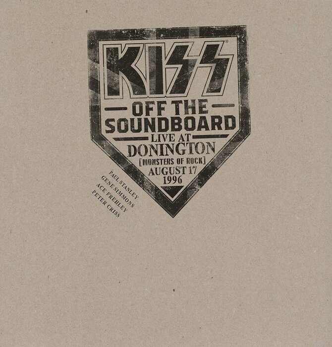 KISS - Kiss Off The Soundboard , Donington 1996 LIVE , 3 x LP Vinyl
