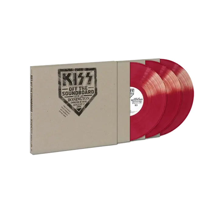 KISS - Kiss Off The Soundboard , Donington 1996 LIVE , 3 x LP Vinyl
