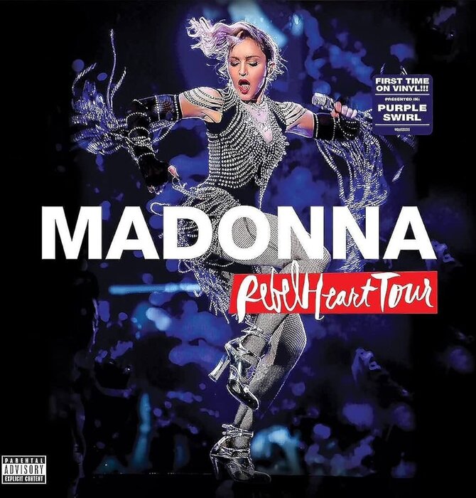 Madonna - Rebel Heart Tour ( X ) 2 x LP Purple Galaxy Swirl Vinyl