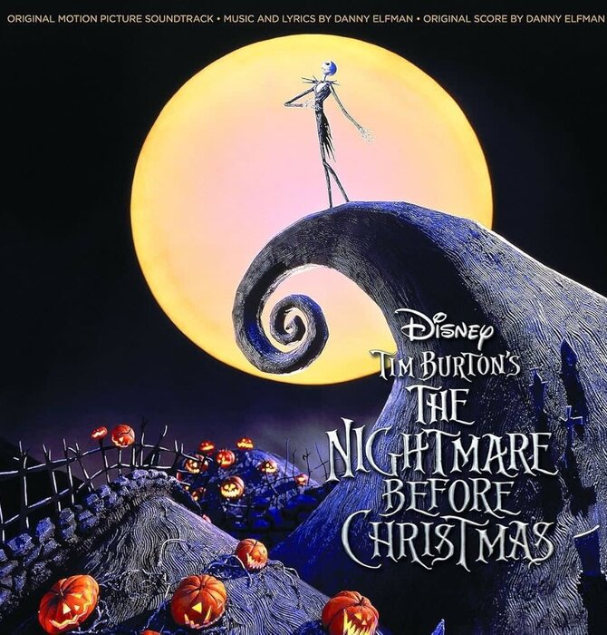 Tim Burton's Nightmare Before Christmas , Original Soundtrack , 2 LP Vinyl