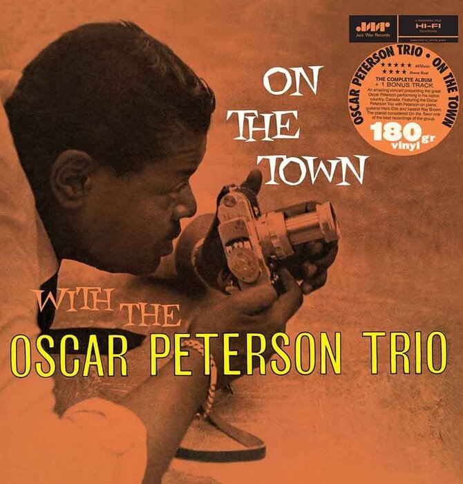 The Oscar Peterson Trio Wit Herb Ellis & Ray Brown - On The Town, 180 Gram Audiophile Pressing , Limited Edition Collector's LP Series