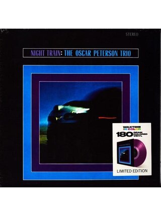 The Oscar Peterson Trio - Night Train on 180 Gram Limited Edition Transparent Purple Vinyl