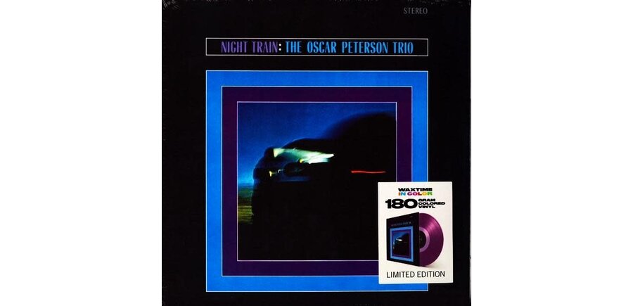 The Oscar Peterson Trio - Night Train on 180 Gram Limited Edition Transparent Purple Vinyl