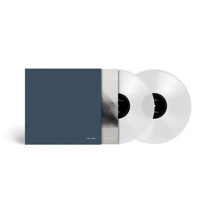 New Order - Be A Rebel , Remixed Limited Edition Clear Double Vinyl + Big Definition Download