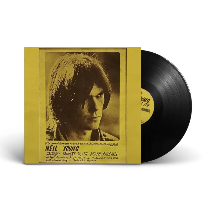 Neil Young - LIVE Royce Hall Los Angeles 1971 , Vinyl