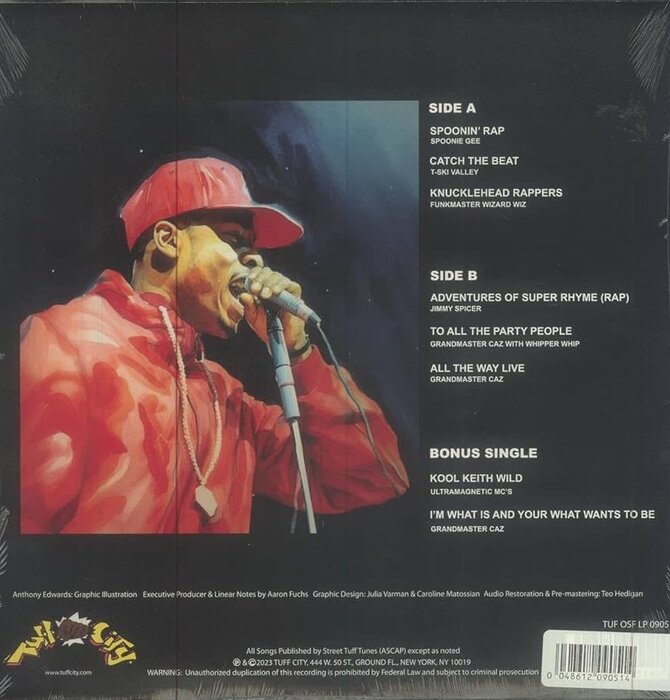 Tuff City Salutes Hip Hop 50 - The Solo MC's Classic Jams From Hip Hop's First Generation, Volume 4 , Limited Edition Yellow Vinyl