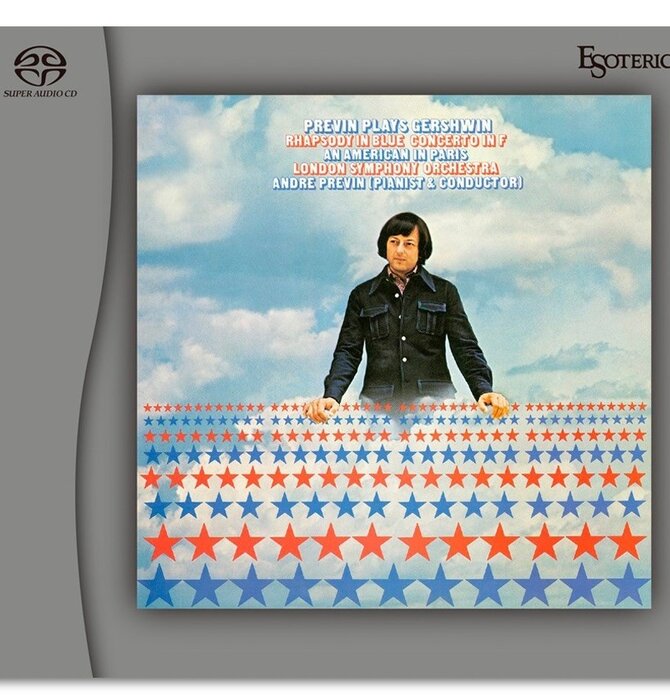 Esoteric - Hybrid SACD - Prévin Plays Gershwin Rhapsody in Blue Concerto In F with London Symphony Orchestra, OPEN BOX !