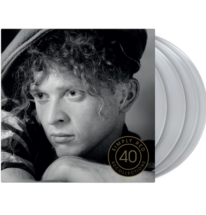 Simply Red - Recollections , 4 x LP 180 Gram Audiophile Grade Clear Vinyl