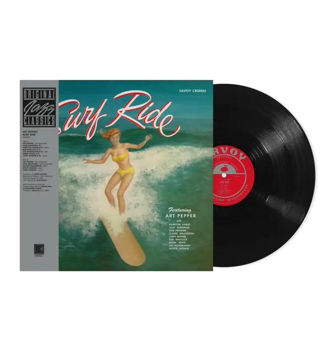 Art Pepper - Surf Ride, Original Jazz Classics on 180 Gram Audiophile Grade Vinyl , German Import