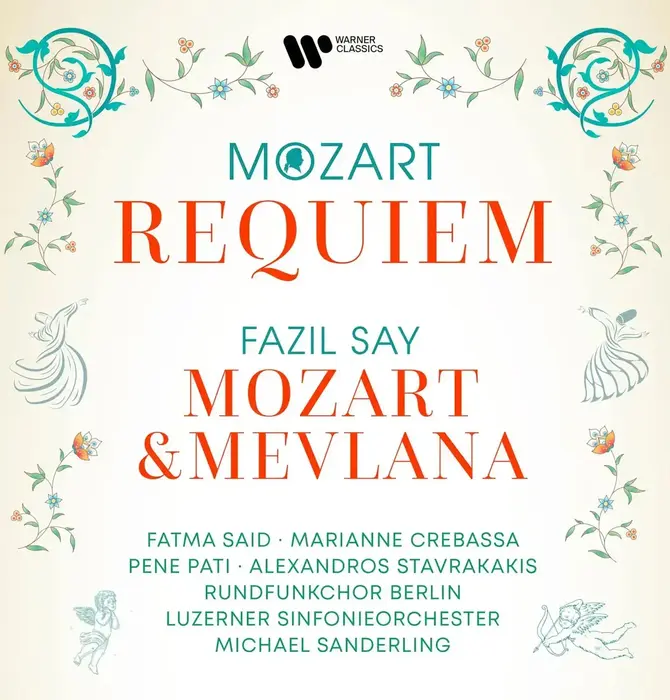 Fazil Say / Pene Pati / Marianne Crebassa - Mozart: Requiem, Fazil Say: Mozart & Mevlana  , 2 LP Vinyl