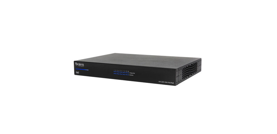 Araknis Networks® 220 Series Layer 2 Managed Gigabit Switch with Partial PoE+