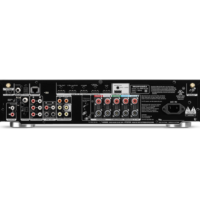 NR1510 Slim 5.2 Channel 4K Ultra HD AV Receiver with HEOS® Built-In
