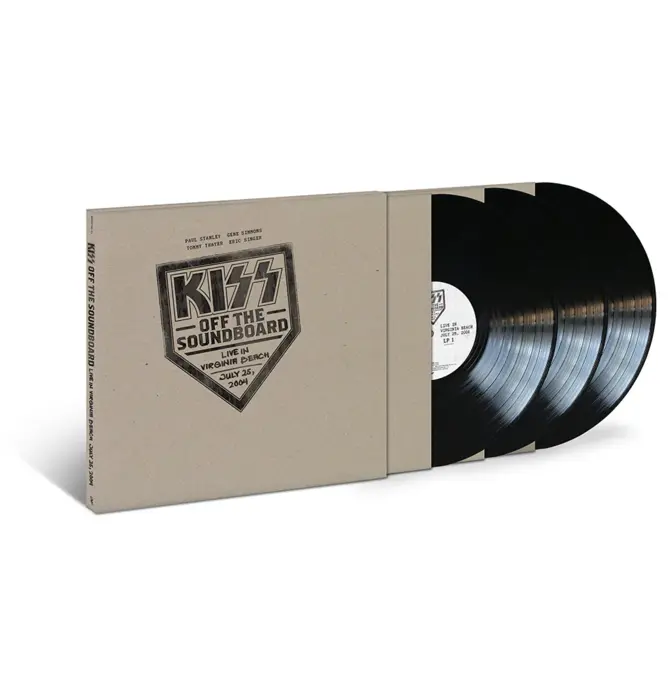 KISS - Off The Soundboard , Live in Virginia Beach July 2004, 3 LP 180 Gram Vinyl