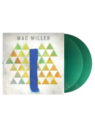 Mac Miller - Blue Slide Park ( Translucent Green Vinyl , 2 LP )