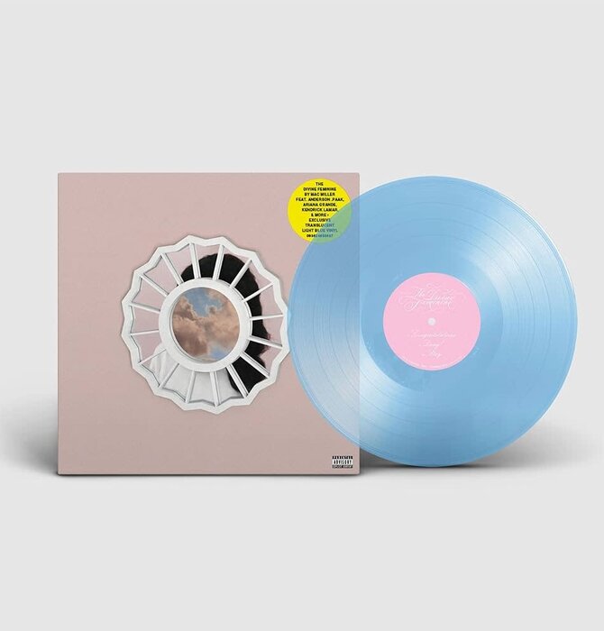 Mac Miller - Divine Feminine ( Light Blue Transparent Double Vinyl )