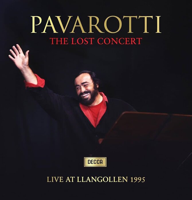 Luciano Pavarotti - Lost Concert : LIVE At Llangollen 1995 ( 2 LP Deluxe Vinyl Set with 100 page Book  )