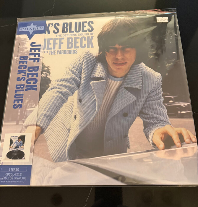 Jeff Beck - Beck's Blues , The Defining Sound Of Jeff Beck with The Yardbirds , Japanese Vinyl Import , Last Copy !