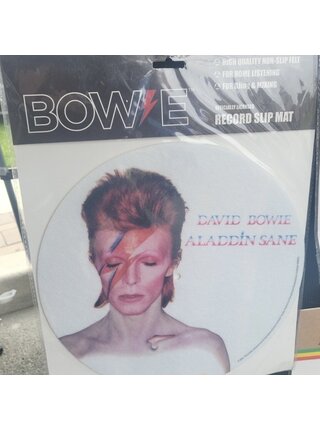 Record Slip Mat , High Quality Non-slip Felt for DJing, Mixing and Home Use , David Bowie Aladdin Sane