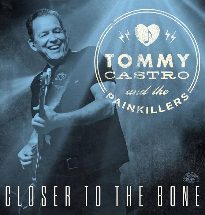 Tommy Castro And The Painkillers - Closer To The Bone . Clear Blue Vinyl