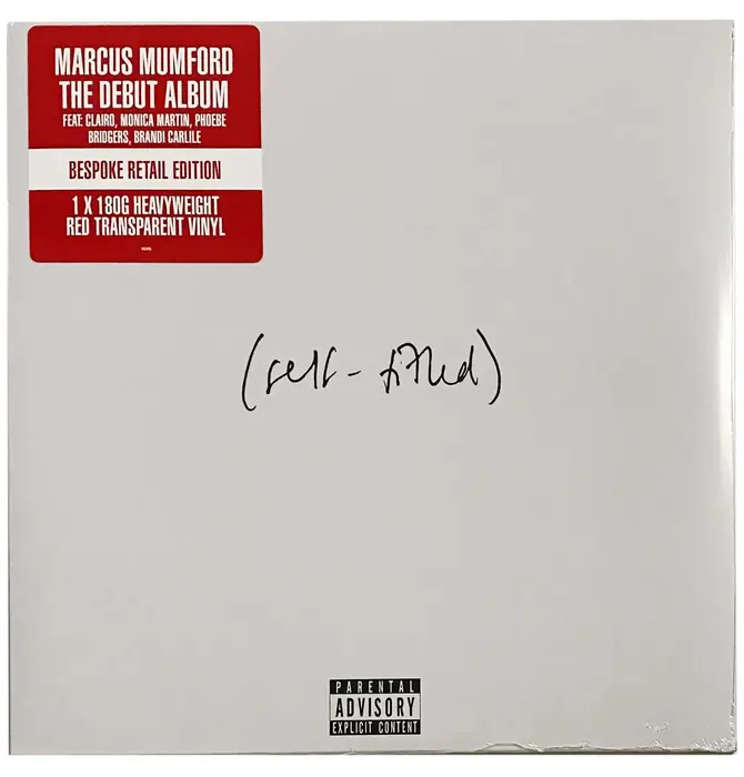 Marcus Mumford - The Debut Album ( X ) , 180 Gram Red Transparent Vinyl , Bespoke Retail Edition