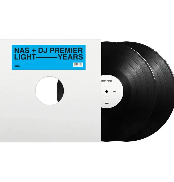 NAS + DJ Premier - Light -------- Years , Indie Exclusive 2 LP Vinyl