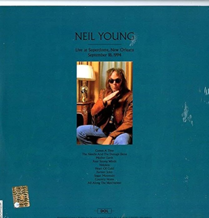 Neil Young - Live At Superdome. New Orleans. La - September 18. 1994 , 180 Gram Vinyl