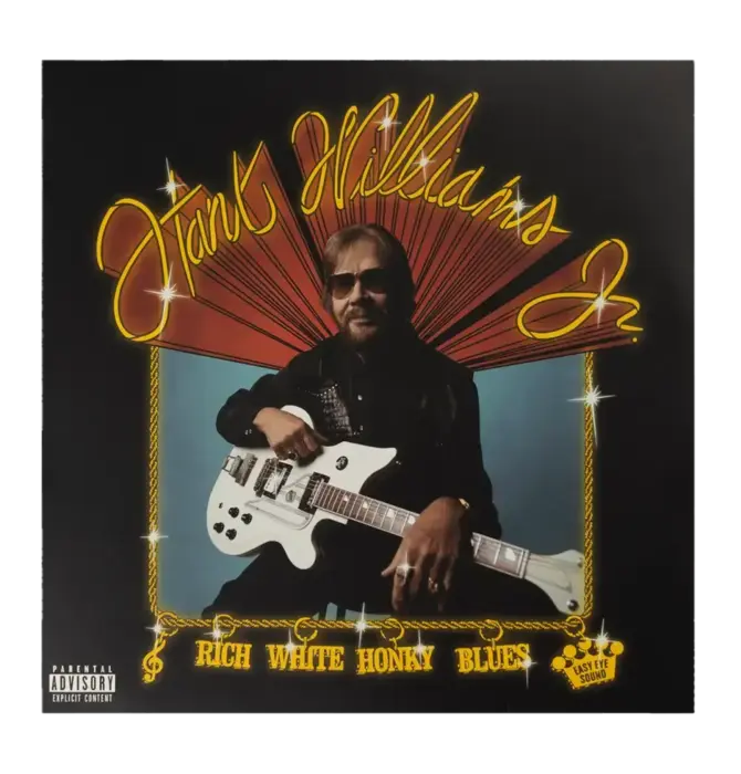 Hank Williams Jr. - Rich White Honky Blues ,  ( X ) Vinyl