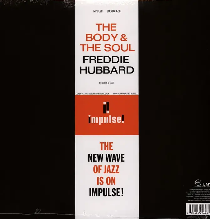 Freddie Hubbard - The Body & The Soul, 180 Gram Audiophile Grade Verve by Request Vinyl