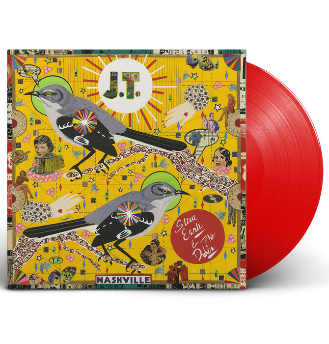 Steve Earle & The Dukes - J.T.  , 150 Gram Red Vinyl