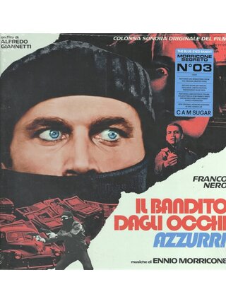 Ennio Morricone - Il Bandito Dagli Occhi ( The Blue Eyed Bandit with Franco Nero , Soundtrack on Blue Vinyl