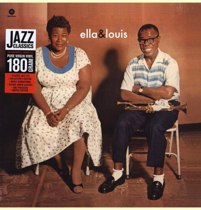 Ella Fitzgerald & Louis Armstrong - Ella & Louis Again - 180 Gram Audiophile Grade Pure Virgin Vinyl Import, Collectors Edition
