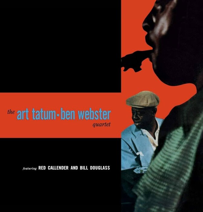 The Art Tatum & Ben Webster Quartet -  Red Callender And Bill Douglass , 180 Gram Pure Virgin Vinyl, Collectors Edition Audiophile Grade , One Pressing Limited Edition