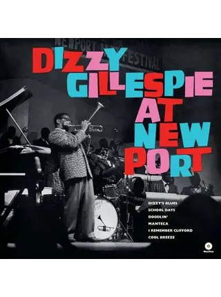 Dizzy Gillespie At New Port - 180 Gram Pure Virgin Vinyl, Collectors Edition Audiophile Grade , One Pressing Limited Edition