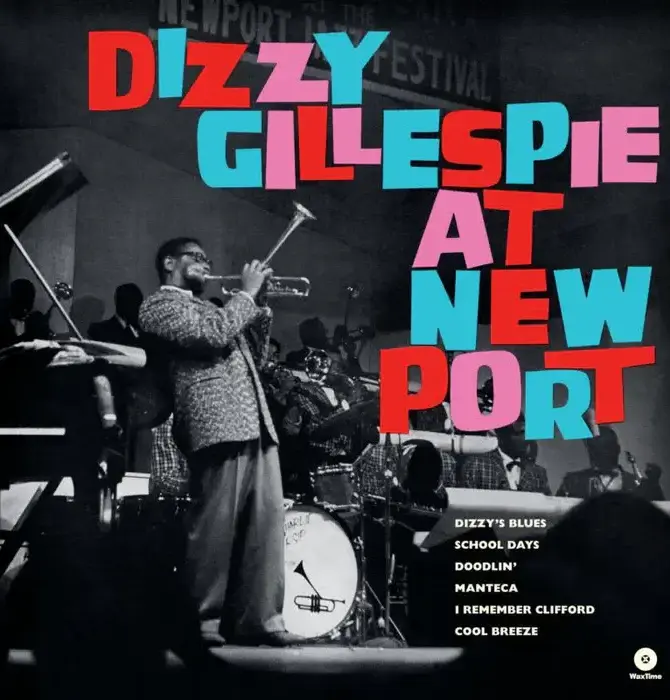 Dizzy Gillespie At New Port - 180 Gram Pure Virgin Vinyl, Collectors Edition Audiophile Grade , One Pressing Limited Edition