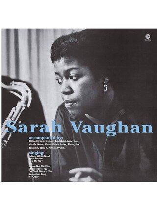Sarah Vaughan with Clifford Brown, 180 Gram Limited Edition Blue Vinyl
