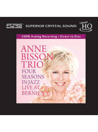 The Anne Bisson Trio - Four Seasons In Jazz Live At Bernie's Numbered Japanese Import UHQCD ( Ultimate Hi Quality CD from Analog Recording - Direct To Disc )