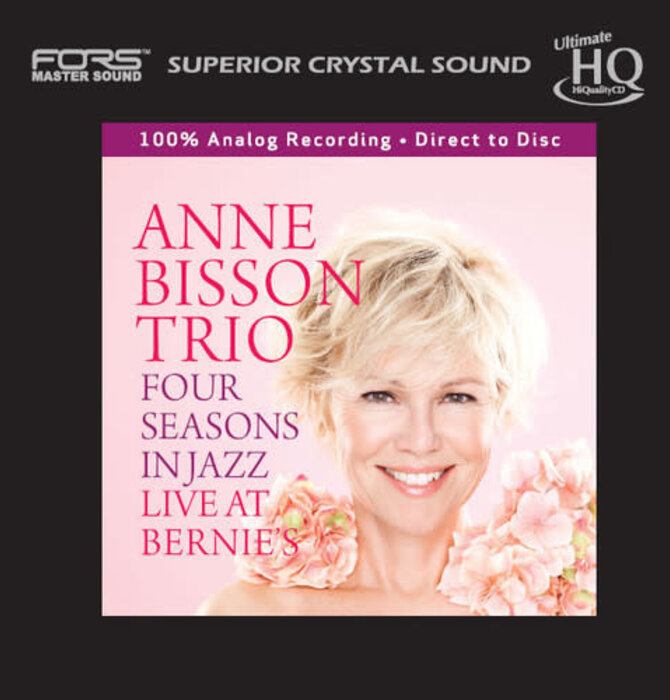 The Anne Bisson Trio - Four Seasons In Jazz Live At Bernie's Numbered Japanese Import UHQCD ( Ultimate Hi Quality CD from Analog Recording - Direct To Disc )