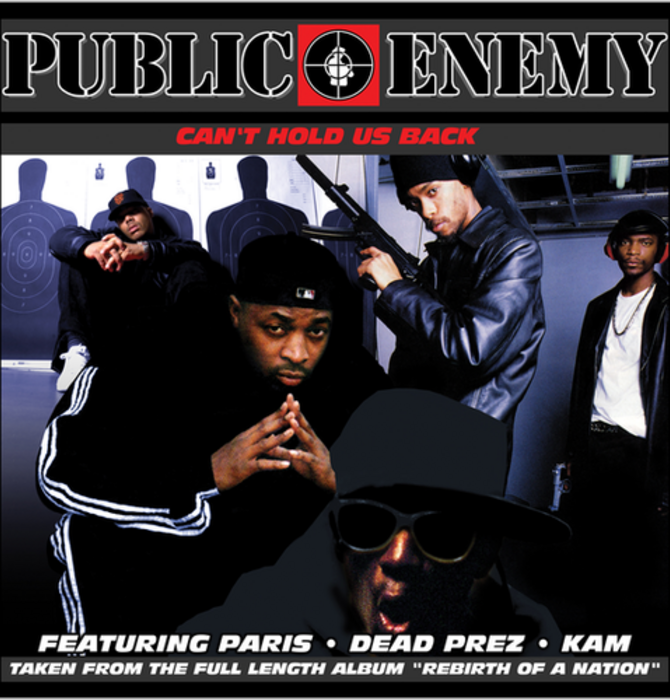 Public Enemy - Can't Hold Us Back , Featuring Paris, Dead Prez & KAM, Vinyl