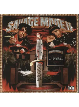 21 Savage & Metro Boomin - Savage Mode II , Translucent Red Vinyl