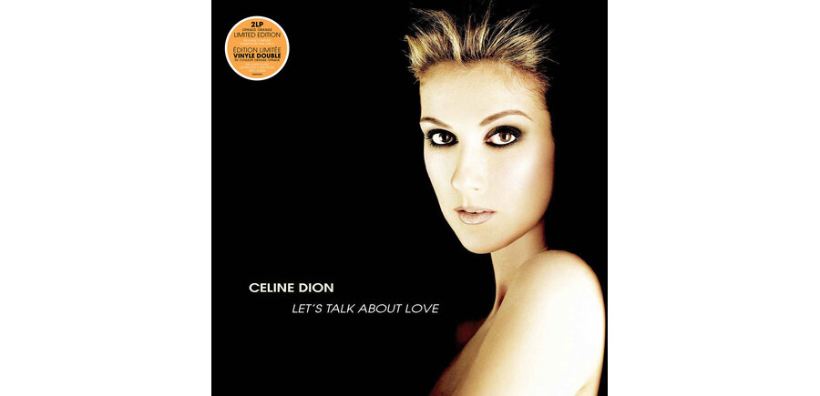 Celine Dion - Let's Talk About Love , Limited Edition Opaque Orange Colored 2LP Vinyl