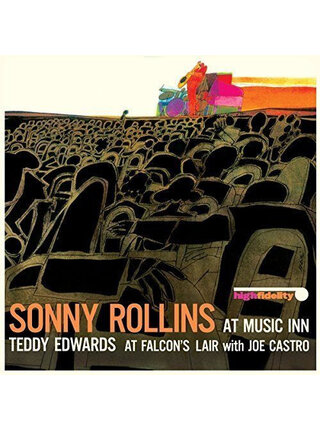 Sonny Rollins At Music Inn & Teddy Edwards At Falcon's Lair with Joe Castro - Audiophile Grade Pure Virgin 180 Gram Vinyl , Limited Collectors Edition Vinyl Import