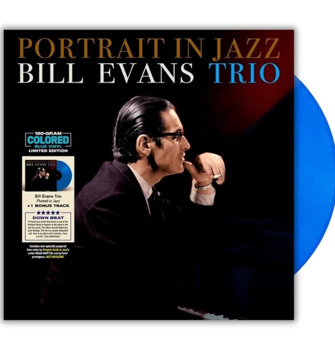 Bill Evans Trio - Portrait in Jazz, 180 Gram Blue Limited Edition Vinyl
