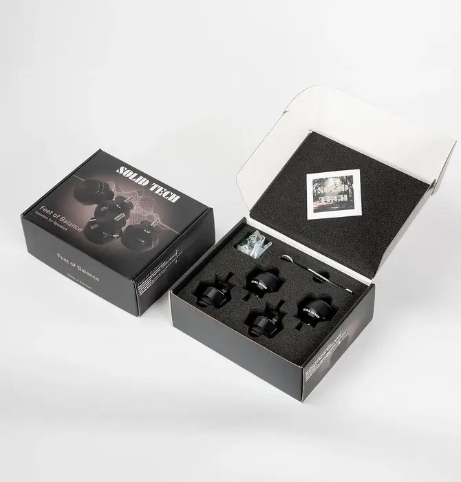 Solid Tech - Feet Of Balance, Speaker Isolators with M8 - 1.25 Threads ( 4 - pack )