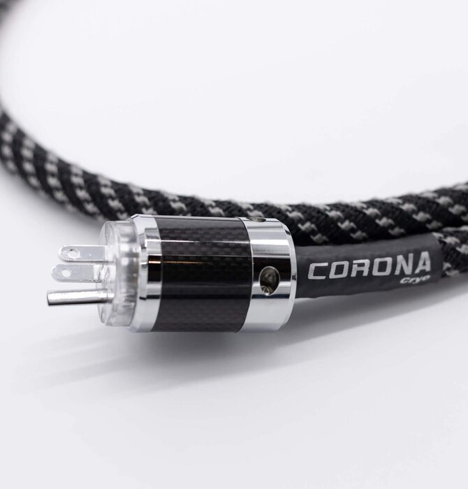 DH Labs - Corona Cryo Reference Audiophile Grade A/C Power Cable, 1.5  meter , Showroom Demo in Mint Condition