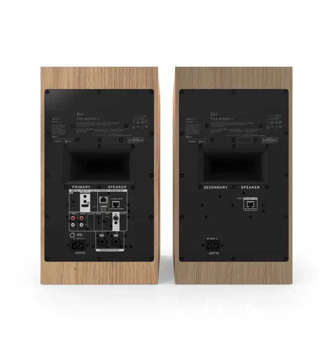 Klipsch - The Nines II , Powered Speaker Stereo System with Phono & Streaming ( Pair )