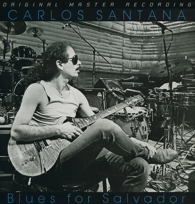 Carlos Santana - Blues For Salvador , 180 Gram Limited Edition Numbered  Audiophile Grade Vinyl