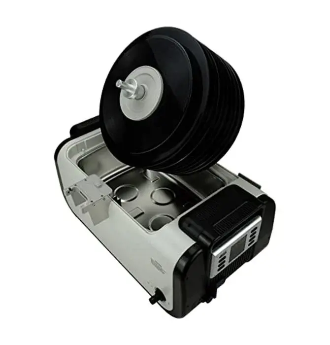 iSonic® Motorized Ultrasonic Vinyl Record Cleaner for 10 LP Records
